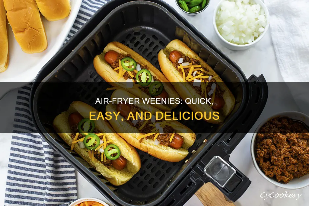 how to cook weenies in the air fryer