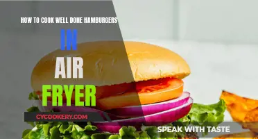 Air Fryer Hamburgers: Perfectly Cooked, Every Time!