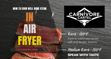 Air Fryer Steak: Well-Done, Quick Tips