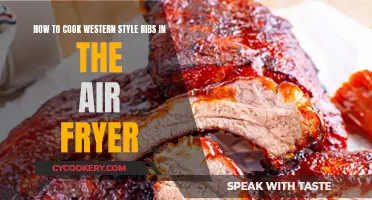 Air-Fried Western Ribs: A Quick, Crispy Delight