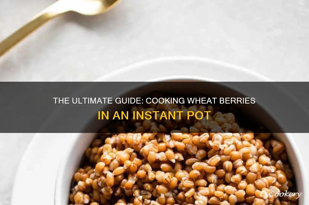 how to cook wheatberries in instatn pot