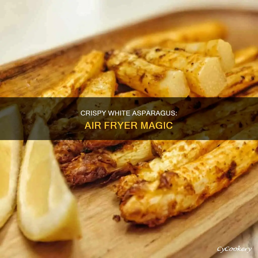 how to cook white asparagus in air fryer