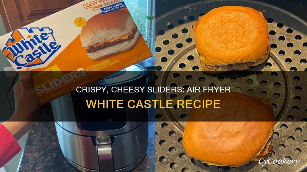 how to cook white castle sliders in air fryer