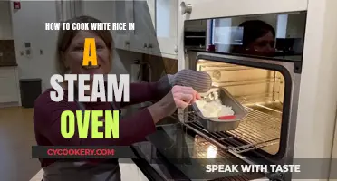 Steam-Oven White Rice: A Quick, Easy Cooking Method