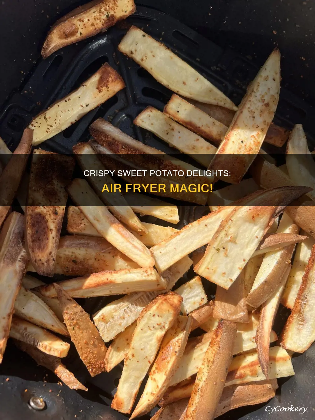 how to cook white sweet potatoes in air fryer