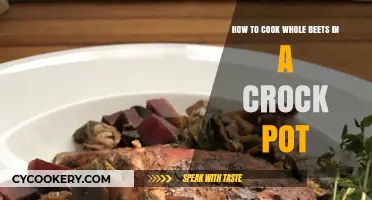 Crock Pot Magic: Cooking Whole Beets Effortlessly