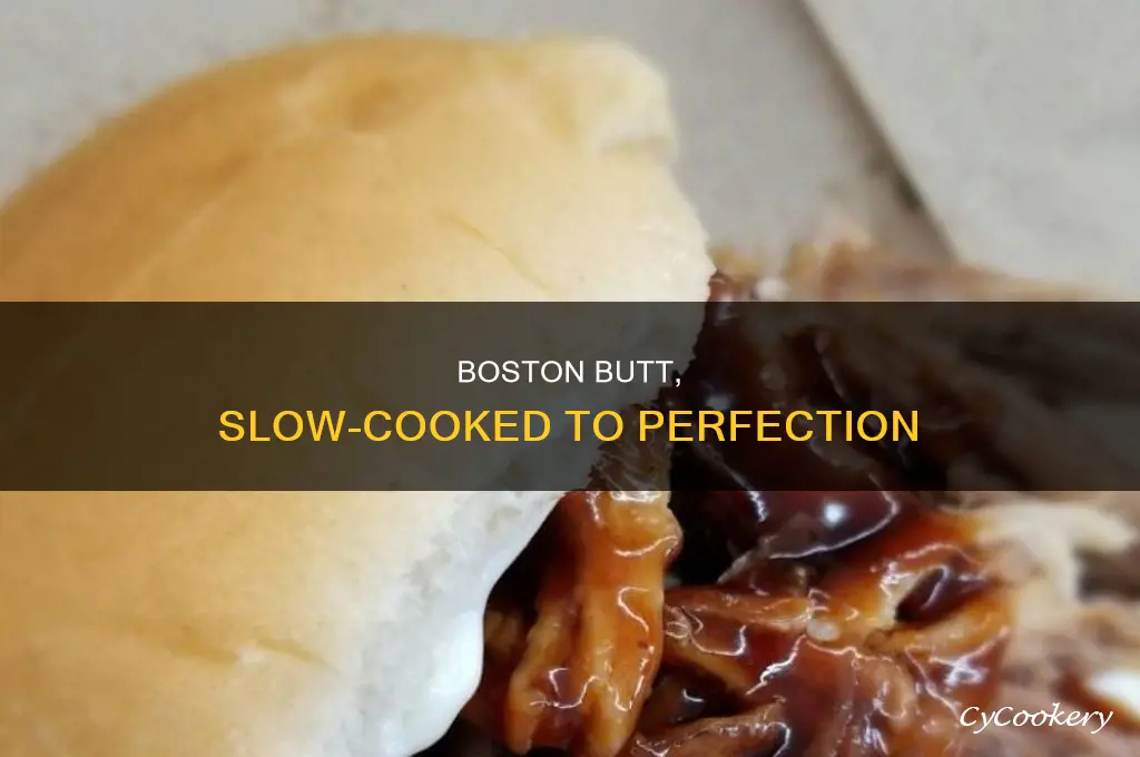 how to cook whole boston butt in crock pot