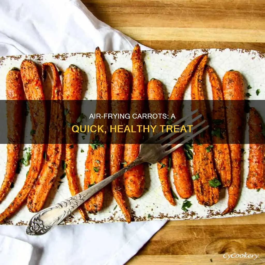 how to cook whole carrots in air fryer