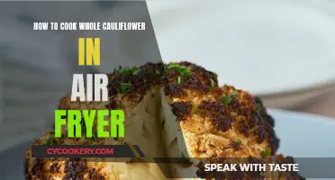 Air-Fryer Whole Cauliflower: Quick, Easy, and Delicious!