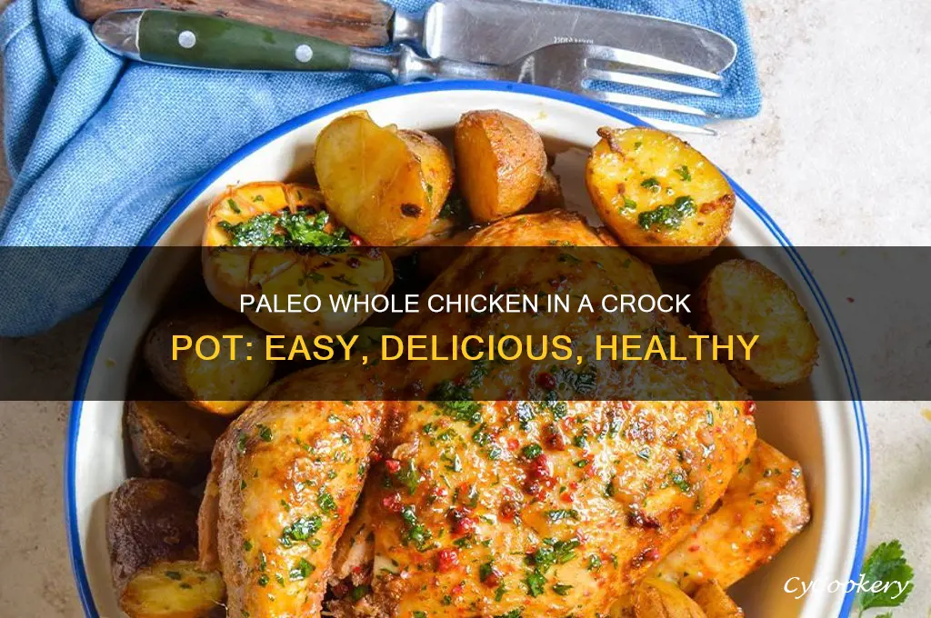 how to cook whole chicken in crock pot paleo