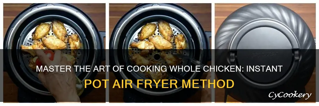 how to cook whole chicken in instant pot air fryer