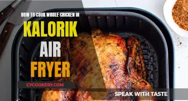 Tasty, Tender Chicken: Air Fryer Cooking Made Easy