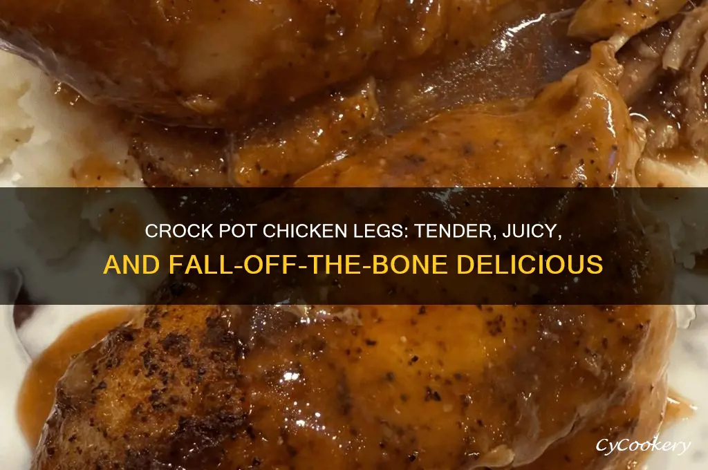 how to cook whole chicken legs in crock pot