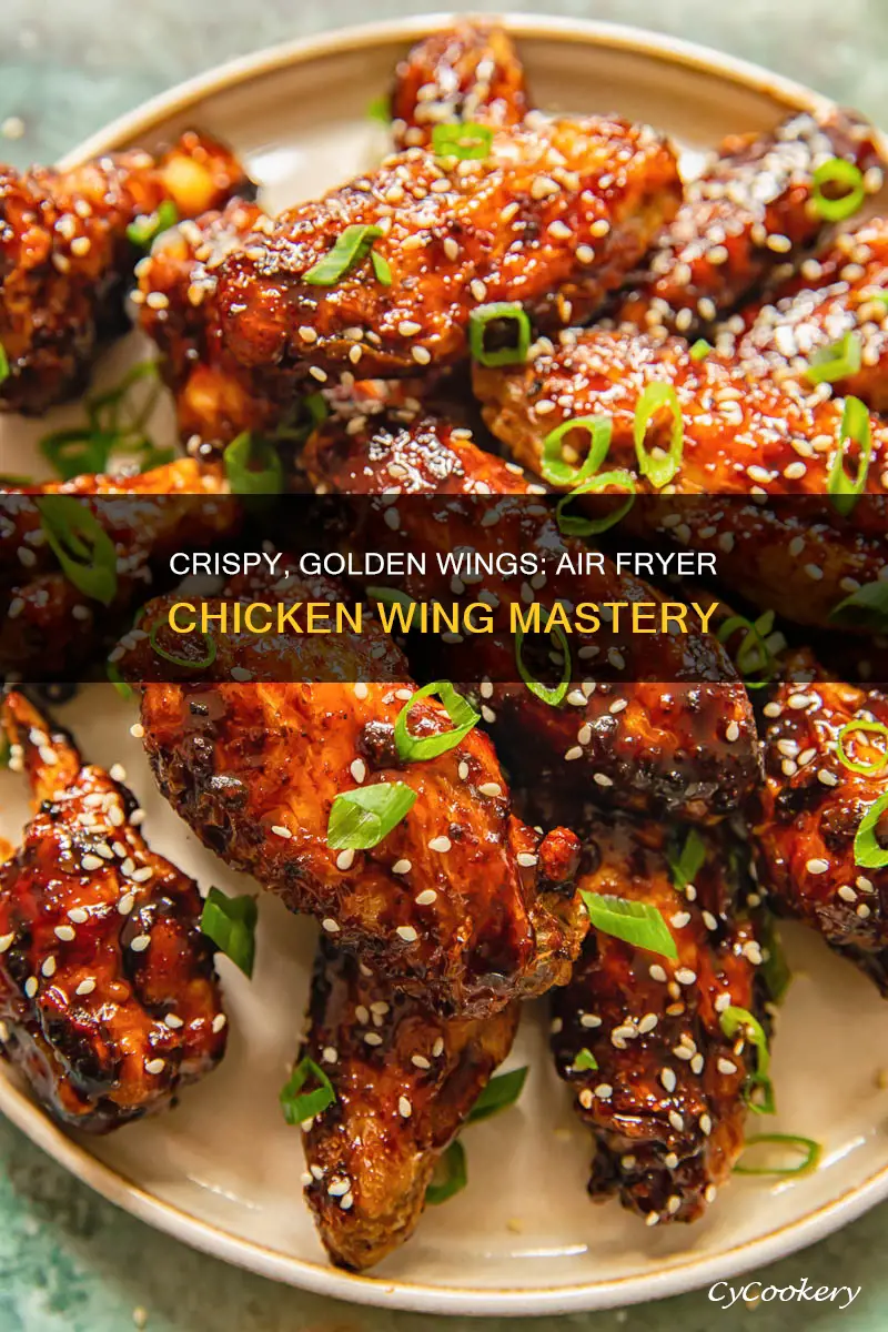 how to cook whole chicken wings in a air fryer