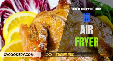 Air-Frying a Whole Duck: A Quick, Crispy Feast