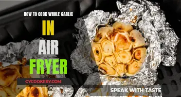 Air-Frying Whole Garlic: A Quick, Crispy Treat