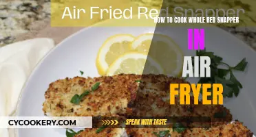 Air-Fried Red Snapper: A Quick, Crispy Delight