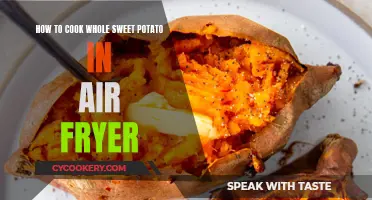 Air-Fryer Sweet Potato: Quick, Easy, and Healthy!