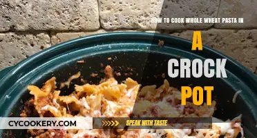 Wheat Pasta Perfection: Crock Pot Style