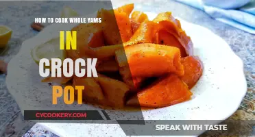 Slow-Cooked Yams: A Crock Pot Delight