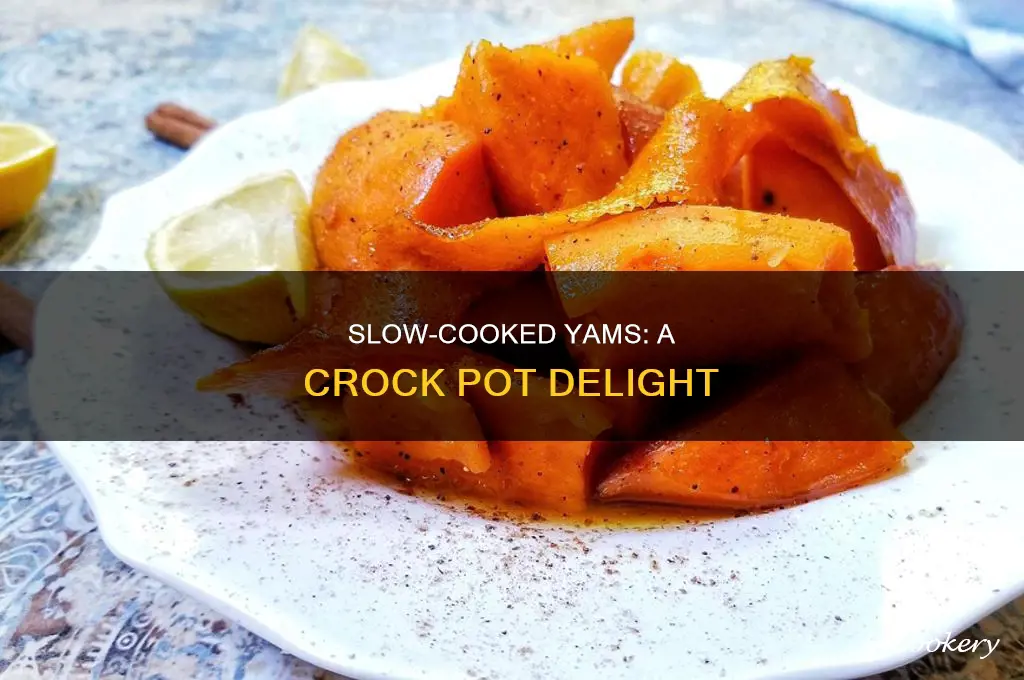 how to cook whole yams in crock pot