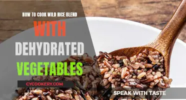 Cooking Wild Rice Blend: Dehydrated Veggies, Easy Steps