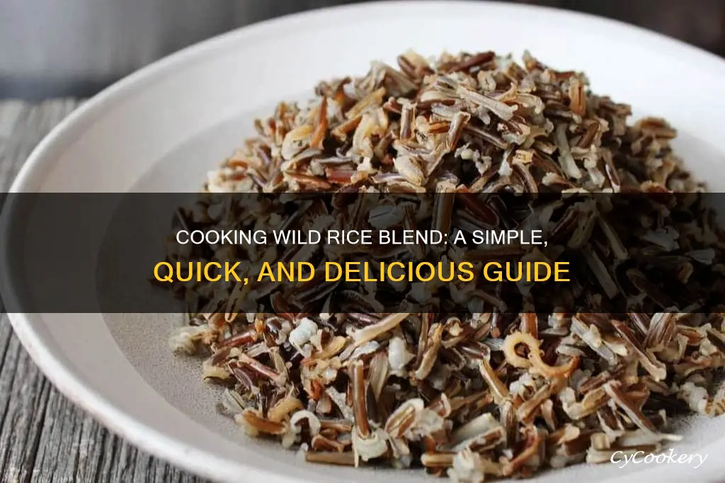 how to cook wild rice blend