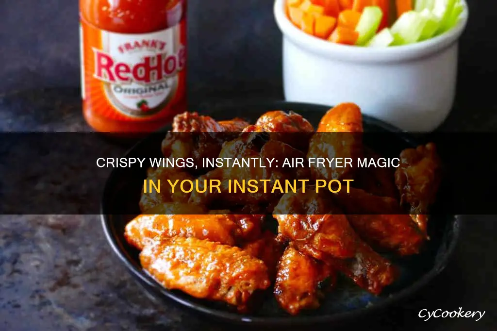 how to cook wings in an instant pot air fryer