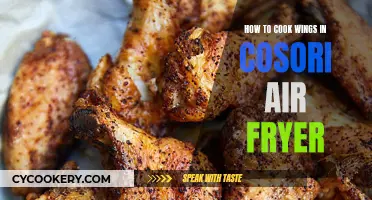 Air Fryer Wings: Cooking Crispy Wings with Cosori
