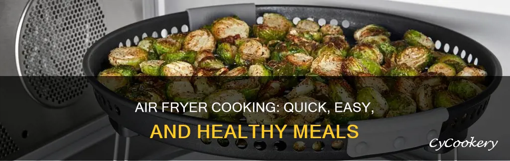 how to cook with an air fryer like a microwave