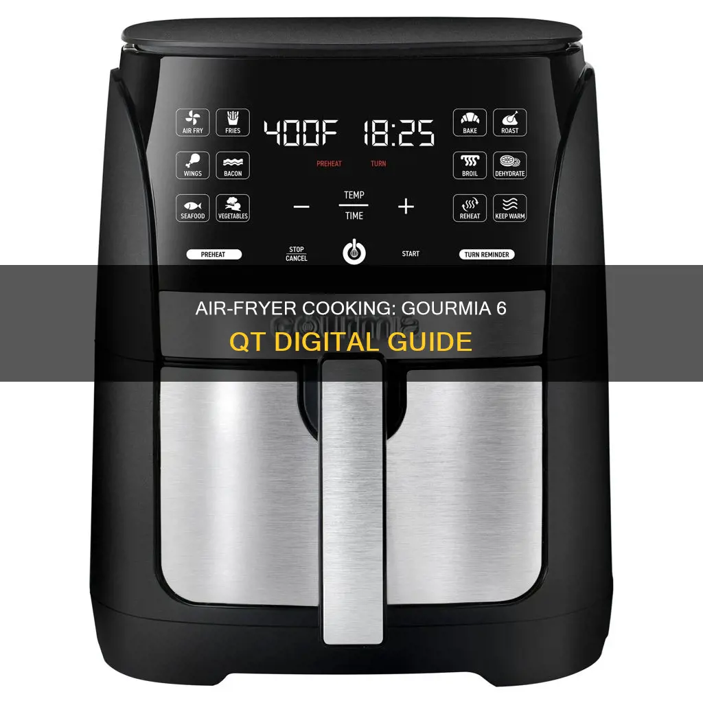 how to cook with gourmia 6 qt digital air fryer