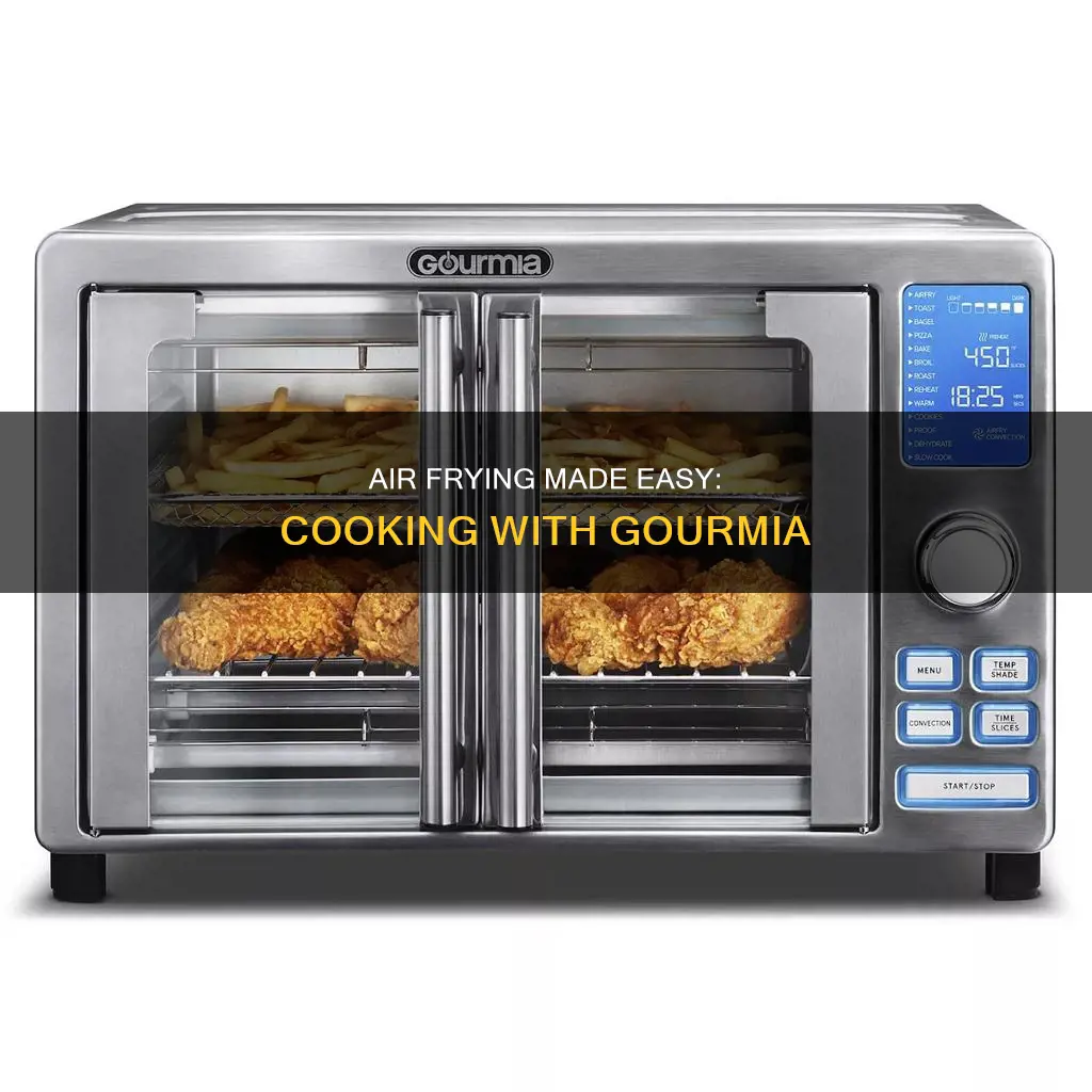 how to cook with gourmia air fryer