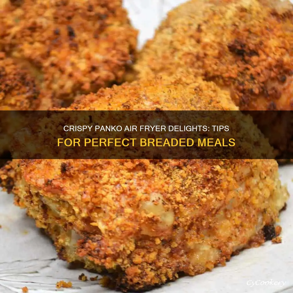 how to cook with panko breadcrumbs in air fryer