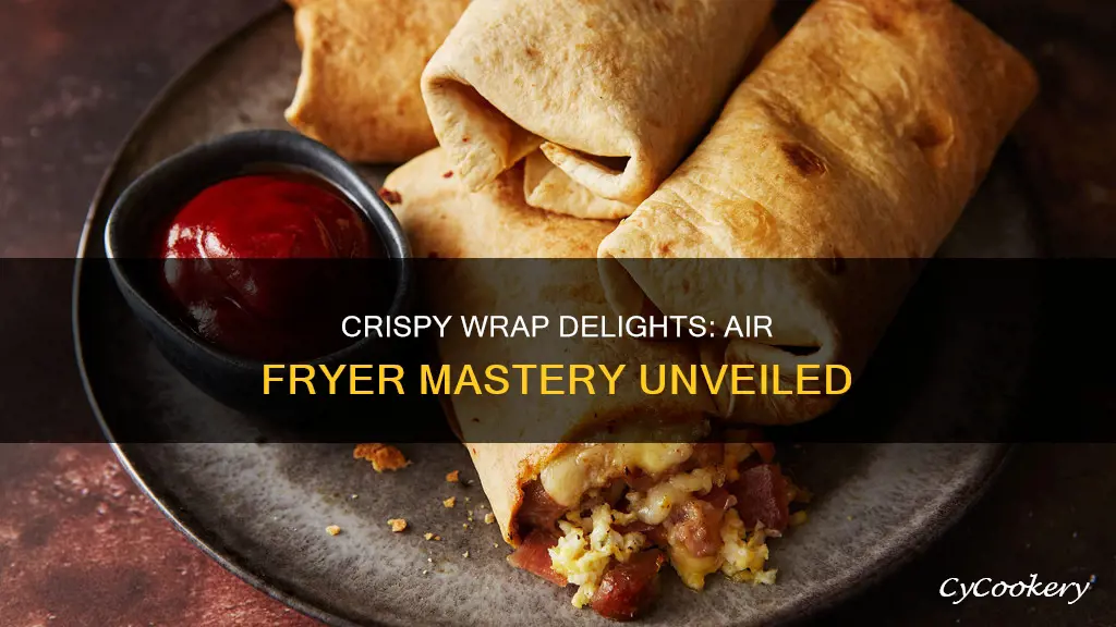 how to cook wrap in air fryer