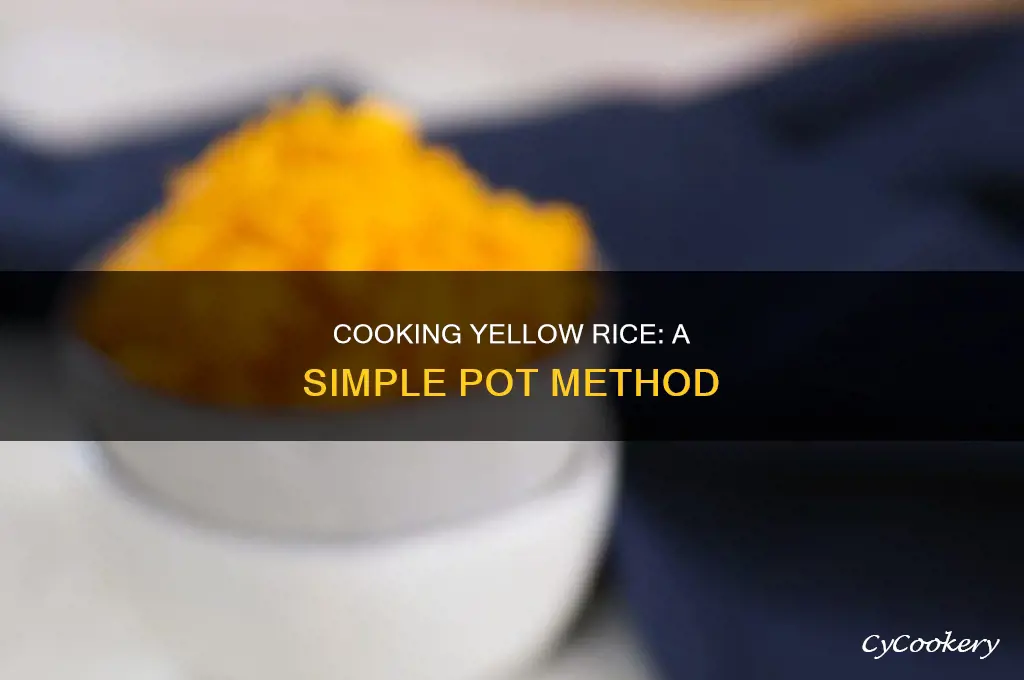 how to cook yellow rice in a pot