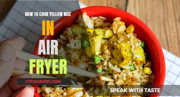 Air-Frying Yellow Rice: A Quick, Easy, and Tasty Guide
