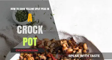 Cooking Yellow Split Peas: Crock-Pot Magic