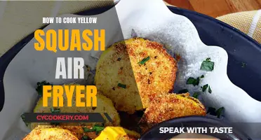 Crispy, Healthy Yellow Squash: Air Fryer Recipe