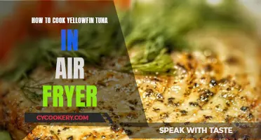 Air-Fried Yellowfin Tuna: A Quick, Crispy Delight