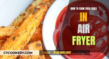Air-Fryer Yuca Fries: A Quick, Crispy Treat