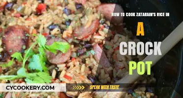 Zatarain's Rice: Crock-Pot Cooking Guide