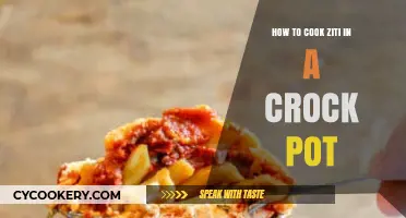 Ziti in a Crock Pot: An Easy, Tasty Meal