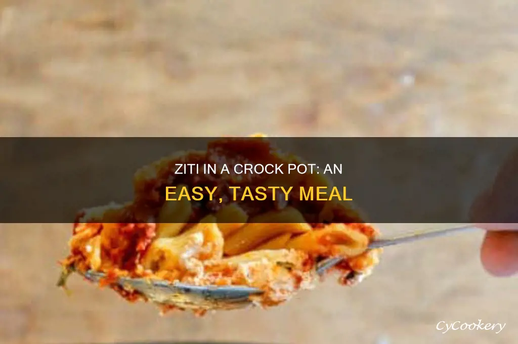 how to cook ziti in a crock pot