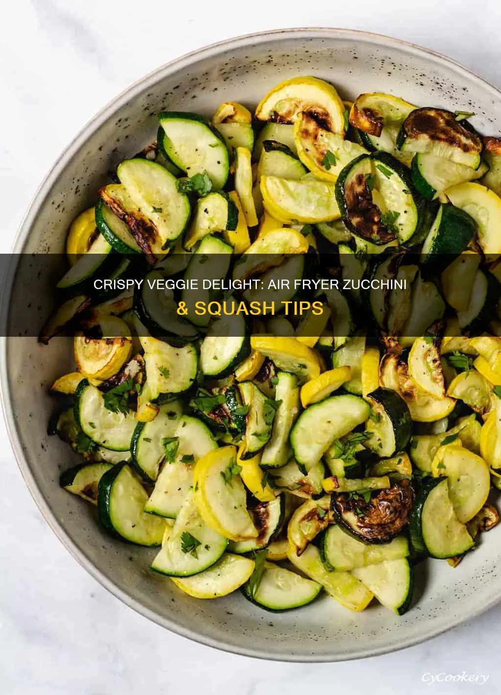 how to cook zucchini & squash in an air fryer