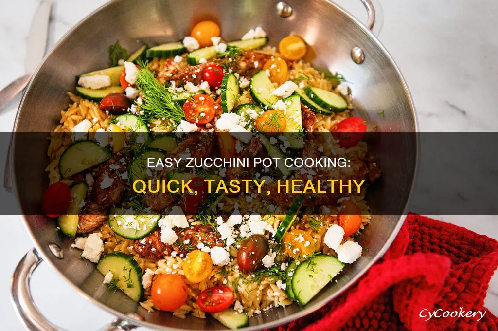 how to cook zucchini in a pot