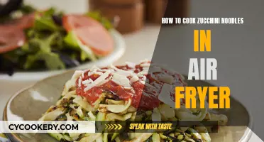 Air-Fryer Zucchini Noodles: Quick, Easy, and Healthy!