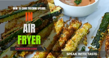 Air-Fryer Zucchini Spears: Quick, Easy, and Healthy!