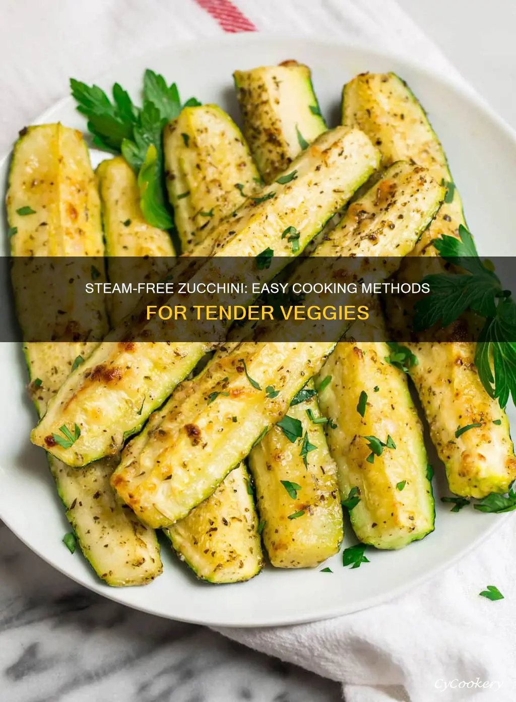 how to cook zucchini without a steamer