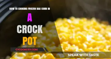 Crock Pot Corn: Frozen Bag to Delicious