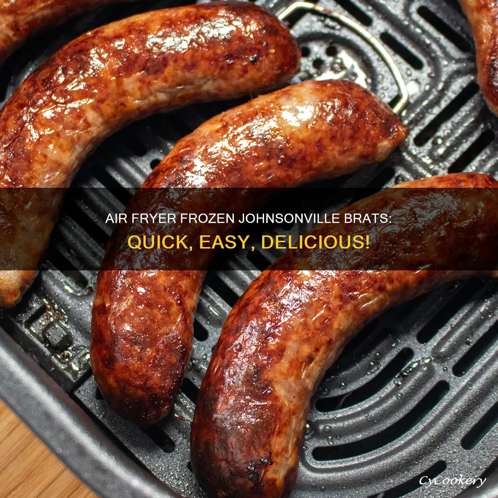 how to cooking frozen johnsonville brats in the air fryer